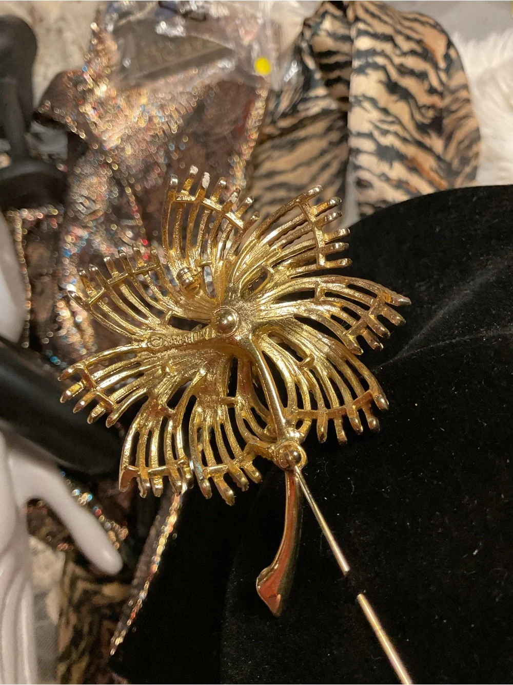 Sarah Coventry elegant gold